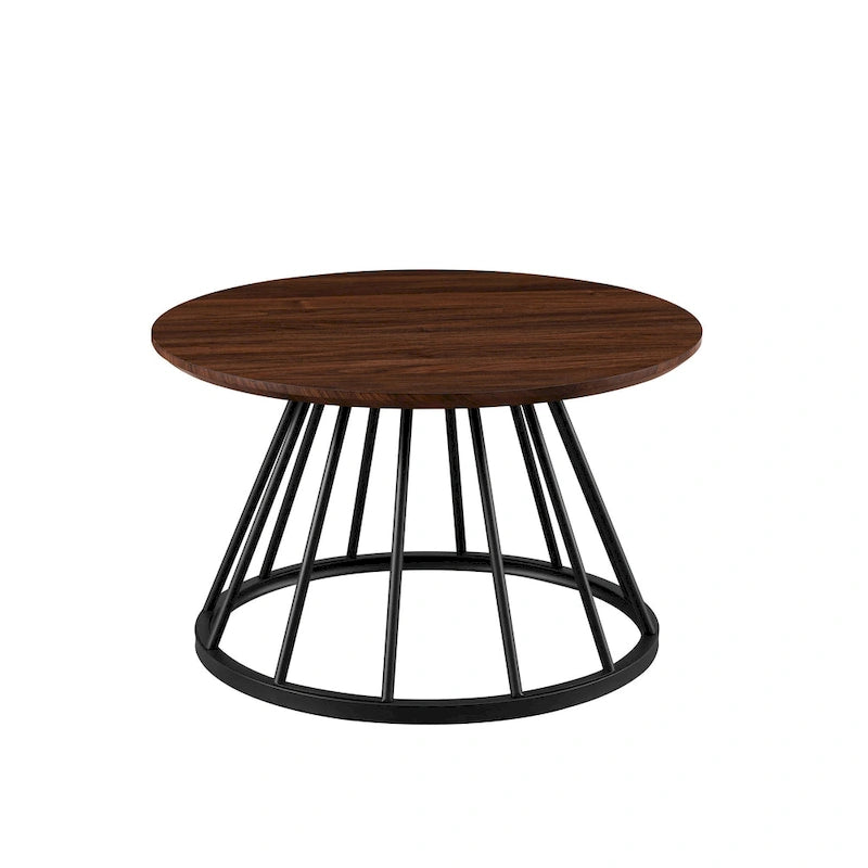 Modern 30-inch Round Coffee Table