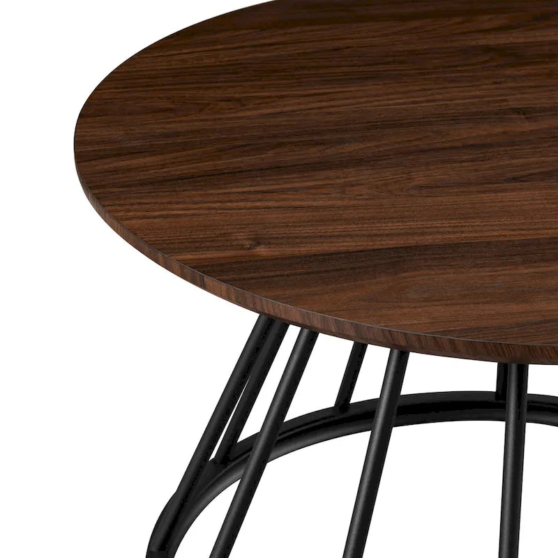 Modern 30-inch Round Coffee Table