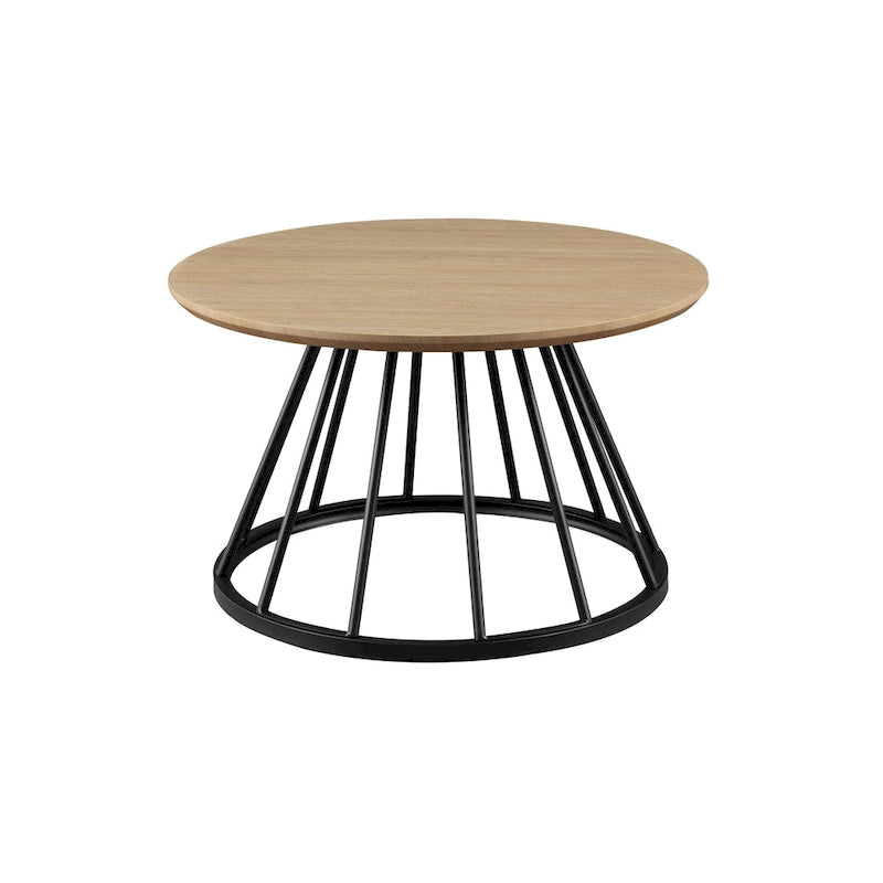 Modern 30-inch Round Coffee Table