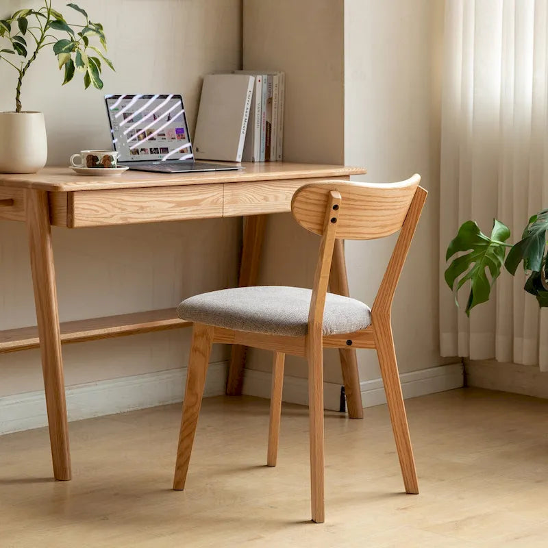 Solid Wood Dining Chair for Comfortable Seating