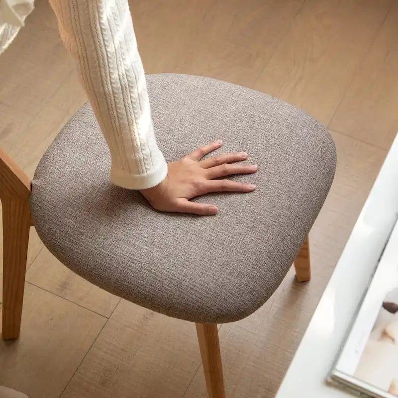 Solid Wood Dining Chair for Comfortable Seating