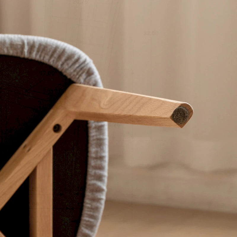 Solid Wood Dining Chair for Comfortable Seating