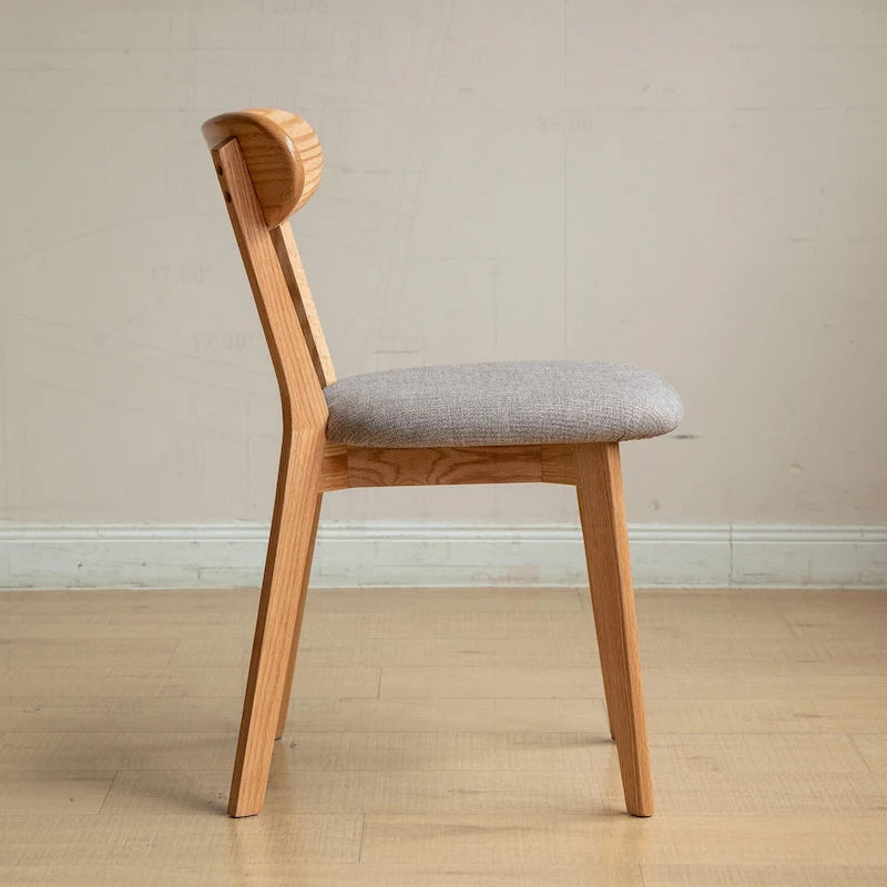 Solid Wood Dining Chair for Comfortable Seating