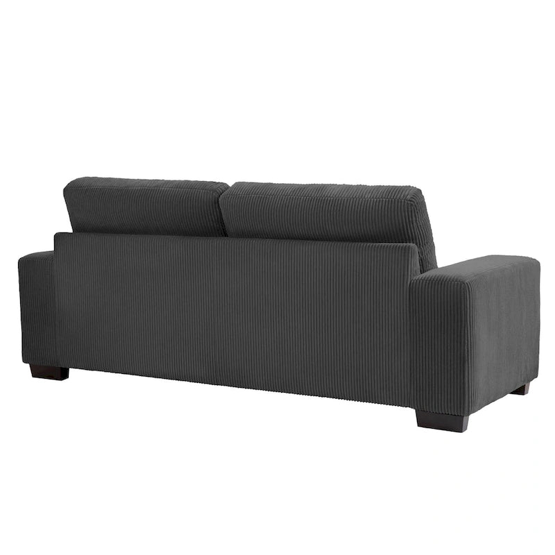 Classic 2-Seater Upholstered Sofa