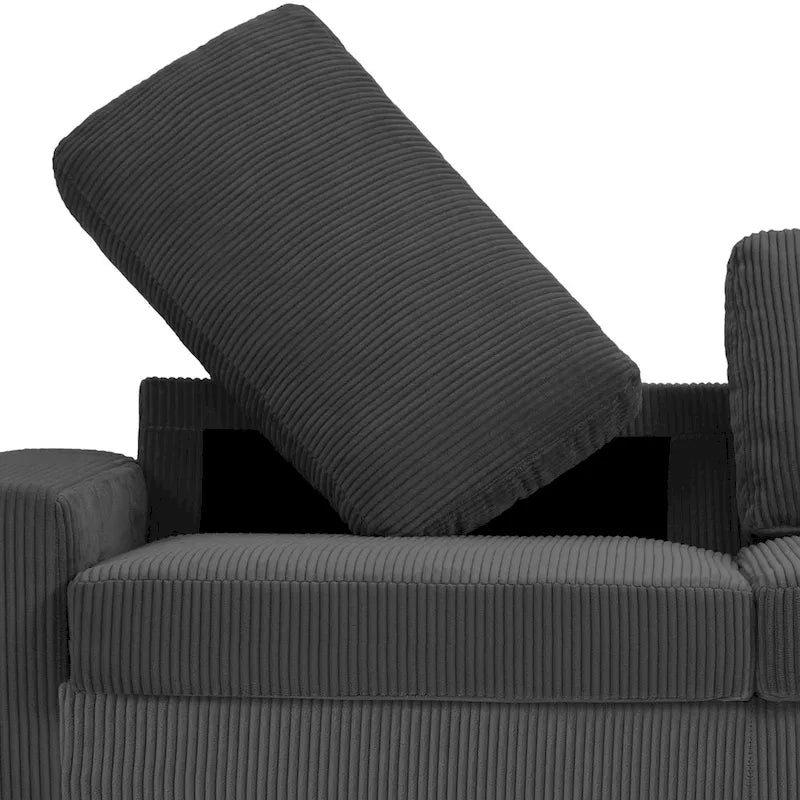 Classic 2-Seater Upholstered Sofa