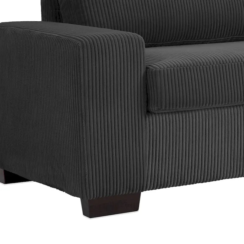 Classic 2-Seater Upholstered Sofa