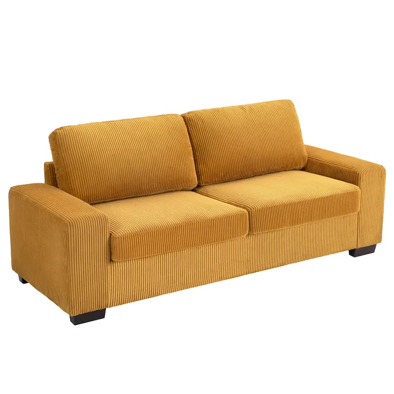 Classic 2-Seater Upholstered Sofa