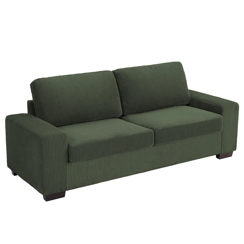 Classic 2-Seater Upholstered Sofa