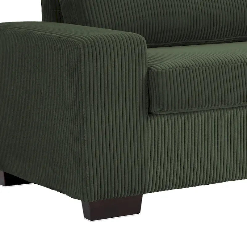 Classic 2-Seater Upholstered Sofa
