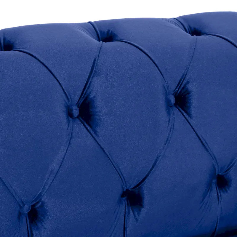 Transitional Deeply Tufted Sofa
