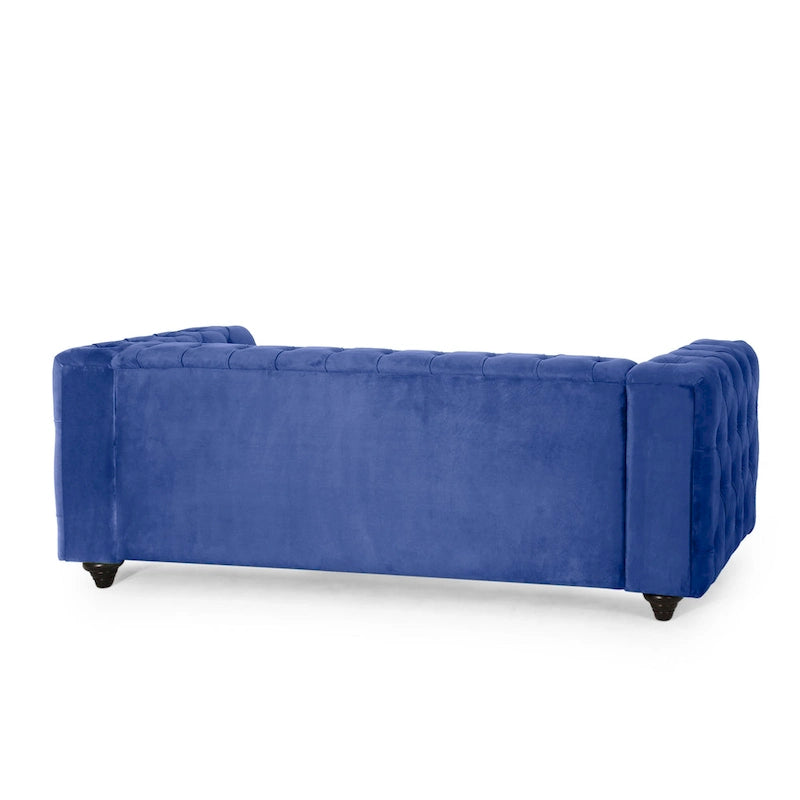 Transitional Deeply Tufted Sofa