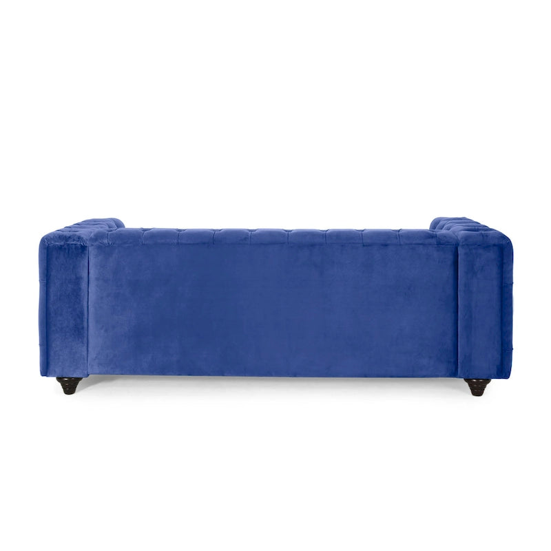 Transitional Deeply Tufted Sofa