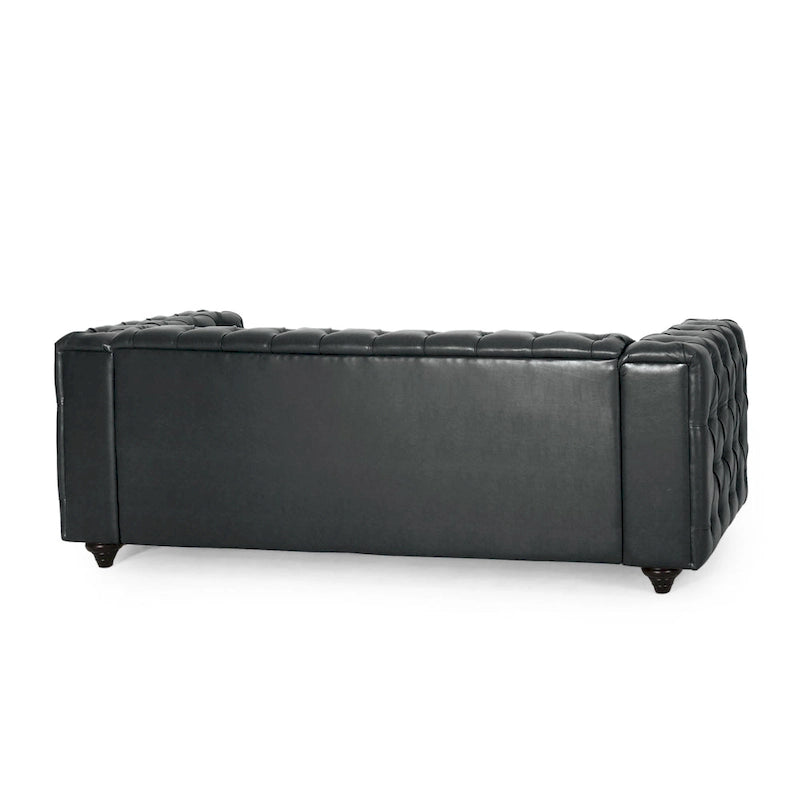 Transitional Deeply Tufted Sofa