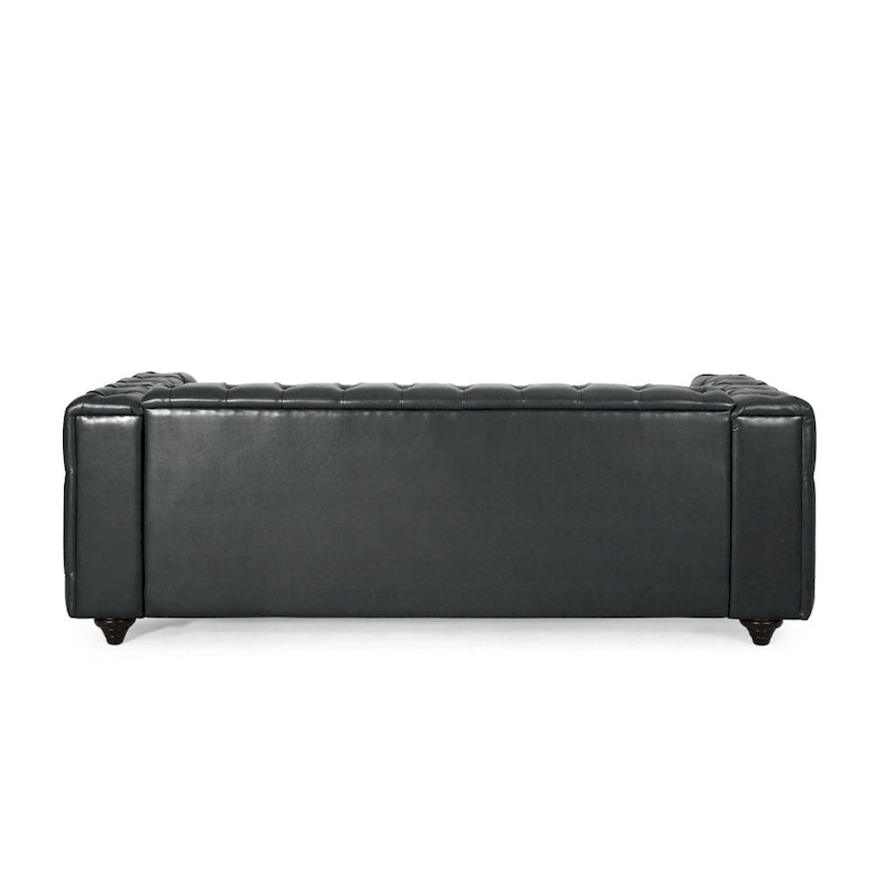 Transitional Deeply Tufted Sofa