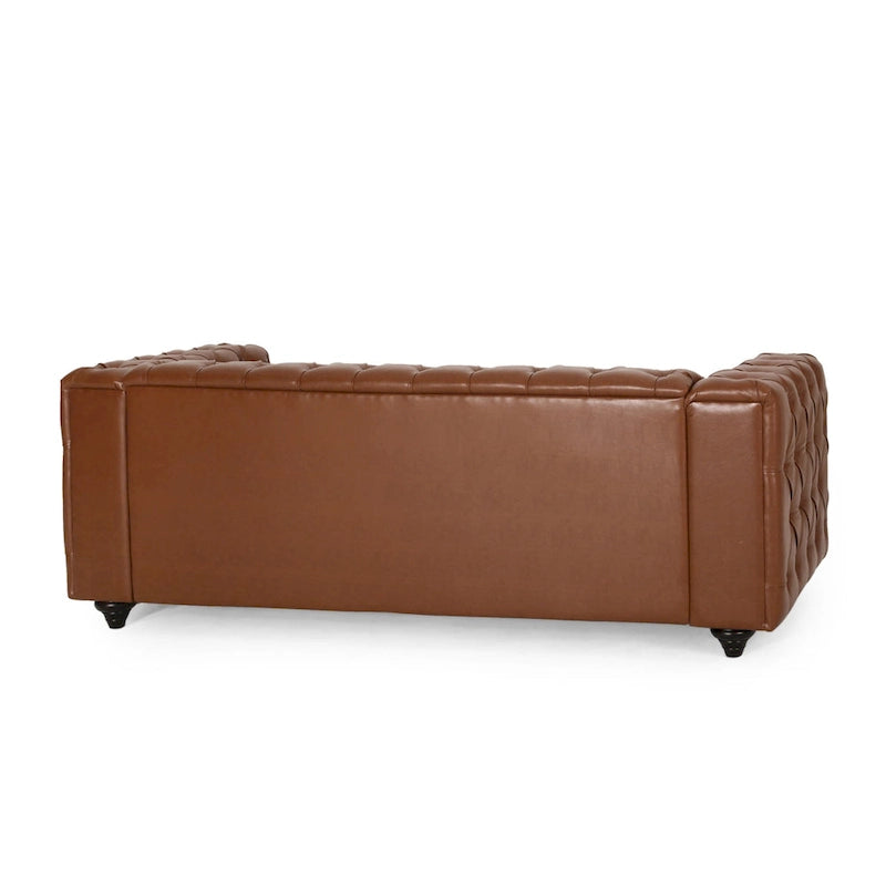 Transitional Deeply Tufted Sofa