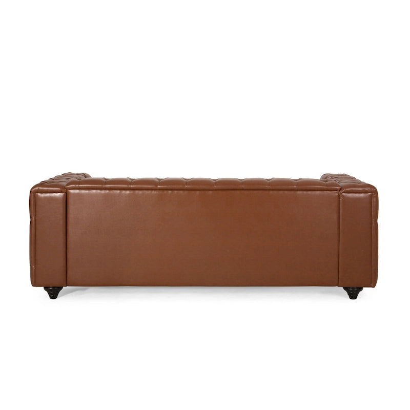 Transitional Deeply Tufted Sofa