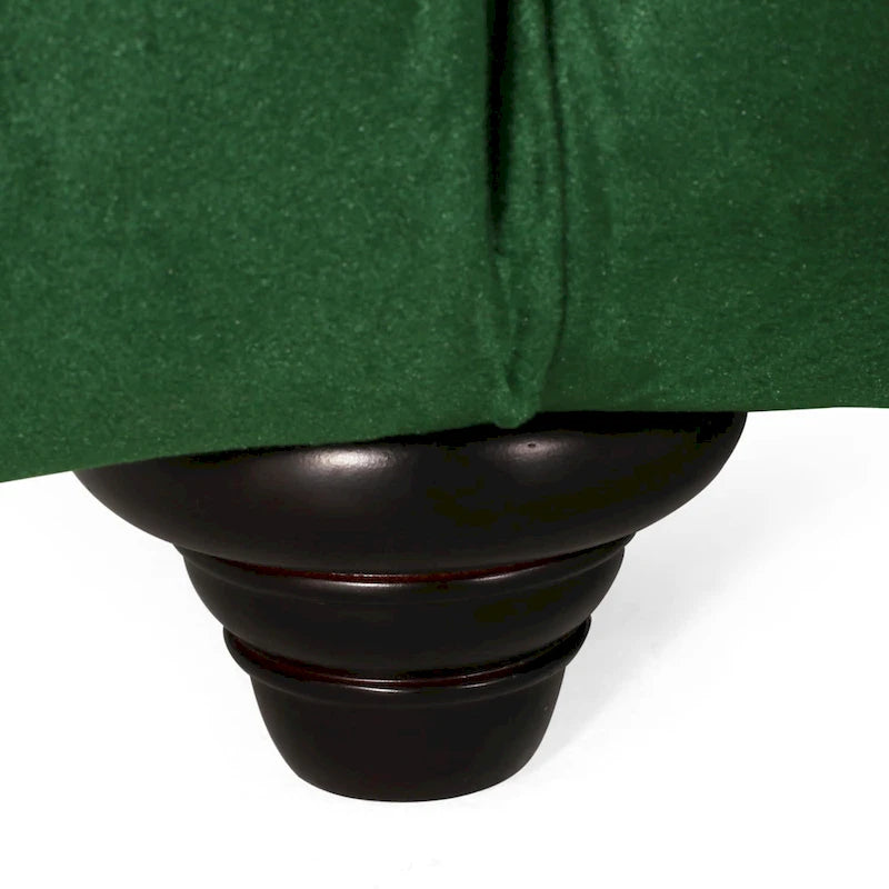 Transitional Deeply Tufted Sofa
