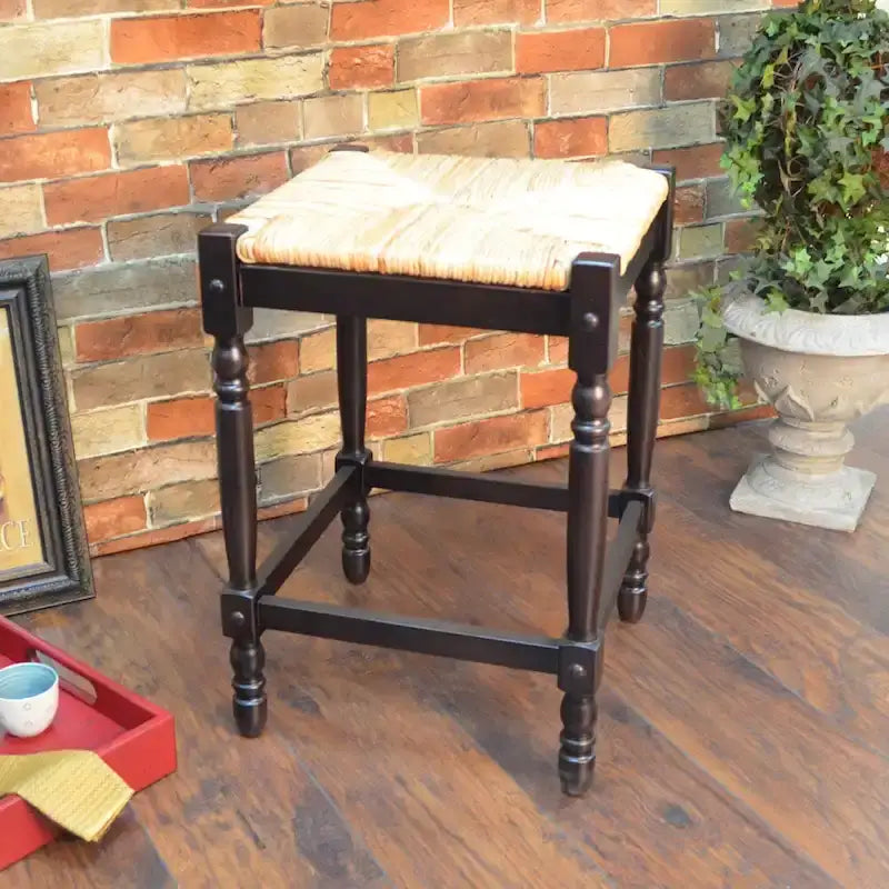 Rush Seat Stool