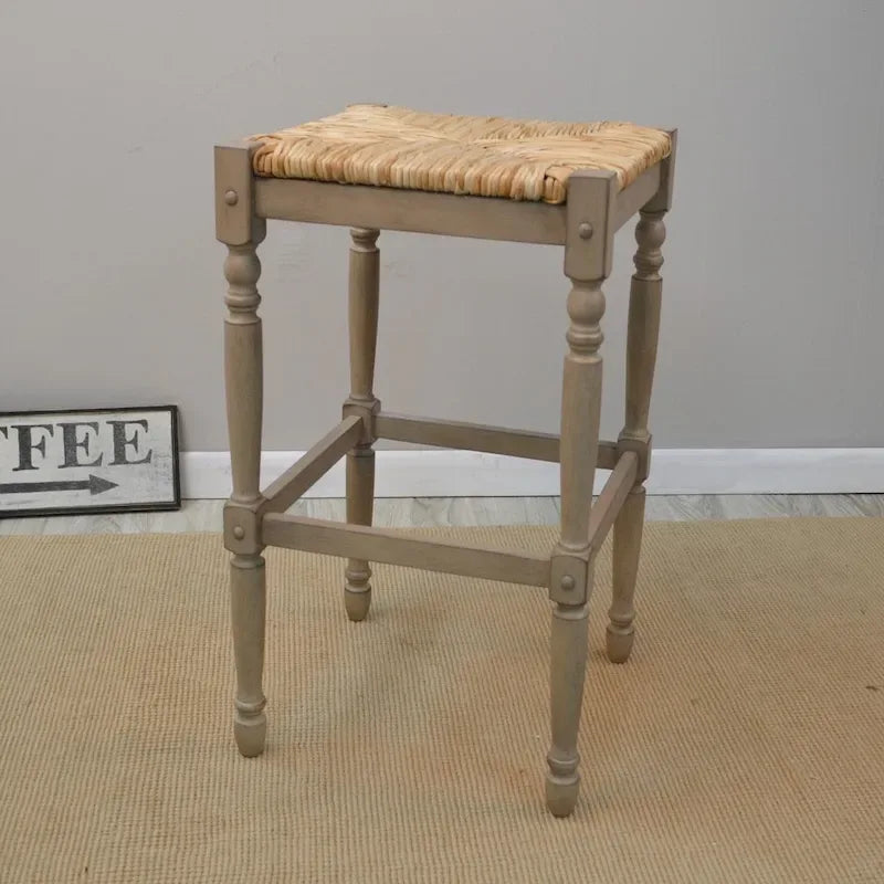 Rush Seat Stool