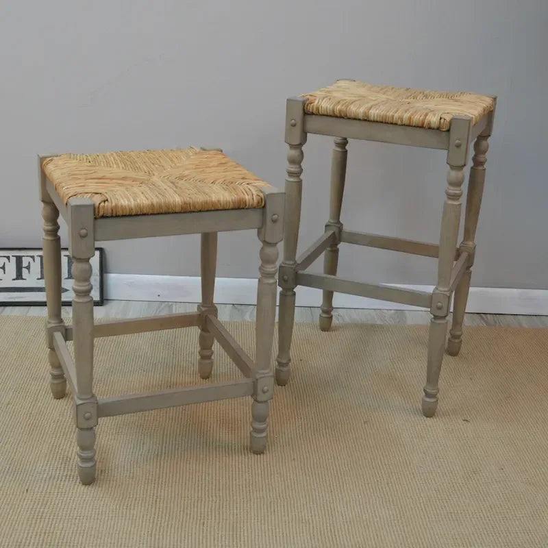 Rush Seat Stool