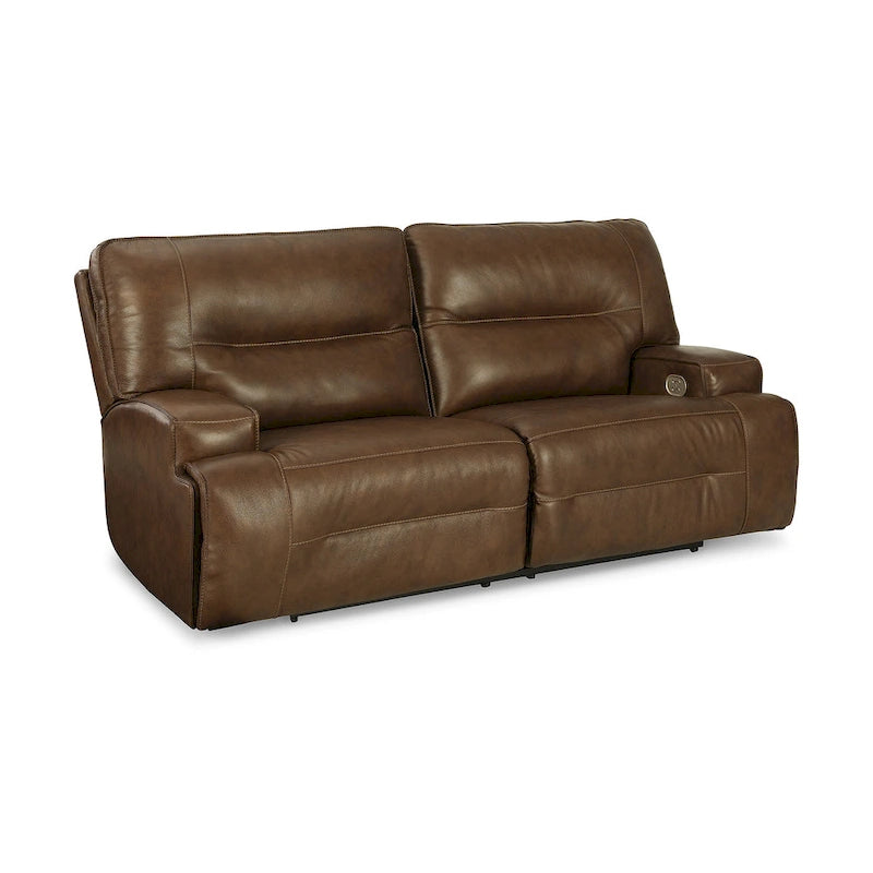 Auburn 2-Seat Power Reclining Sofa with Adjustable Headrest - 84W x 41D x 42H