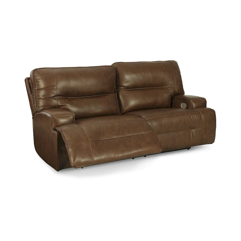 Auburn 2-Seat Power Reclining Sofa with Adjustable Headrest - 84W x 41D x 42H