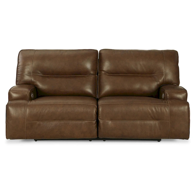 Auburn 2-Seat Power Reclining Sofa with Adjustable Headrest - 84W x 41D x 42H