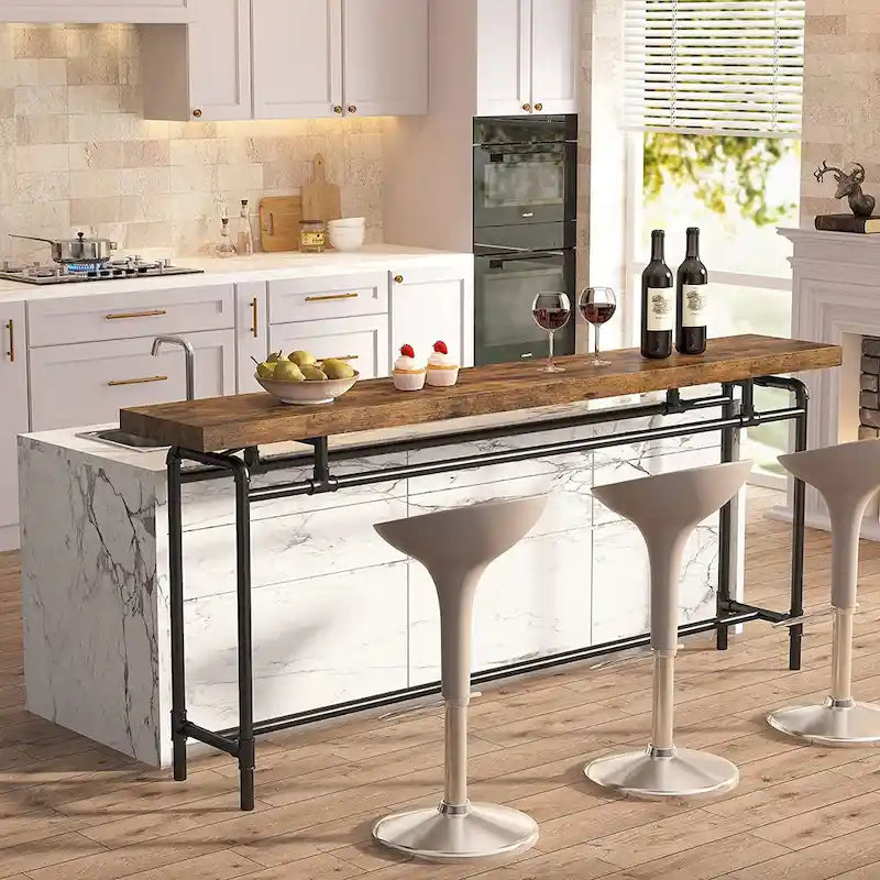 70.9" Narrow Console Table for Entryway, Living Room & Hallway