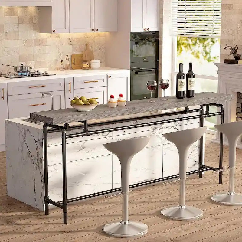 70.9" Narrow Console Table for Entryway, Living Room & Hallway
