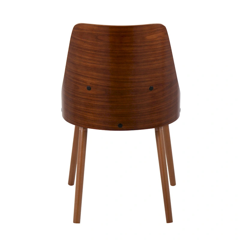 Mid-Century Chair with Tapered Wood Legs - Set of 2