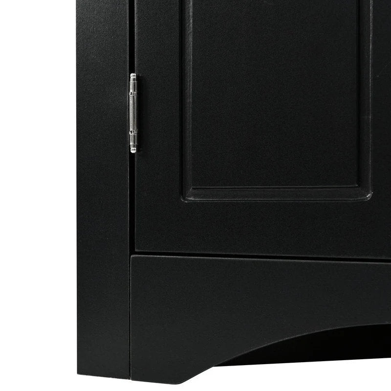 Triangle Bathroom Storage Cabinet with Adjustable Shelves