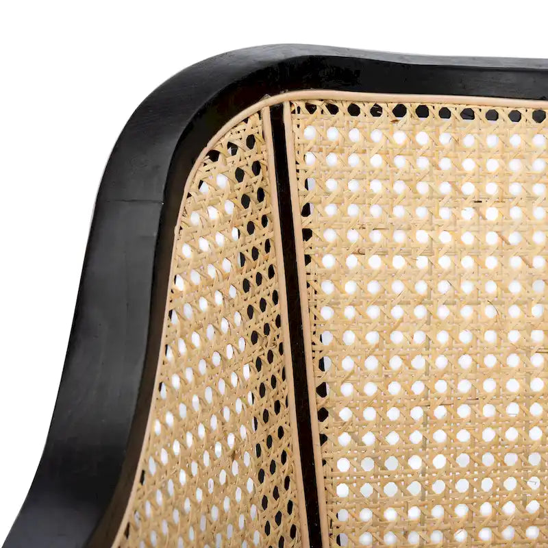 Cane Dining Chair 23.6"W x 23.8"D x 32.7"H