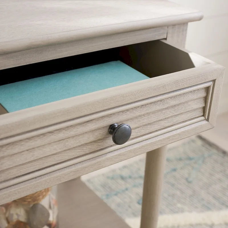 1-Drawer Lower Shelf Nightstand Accent Table - 19W x 15.8L x 26H