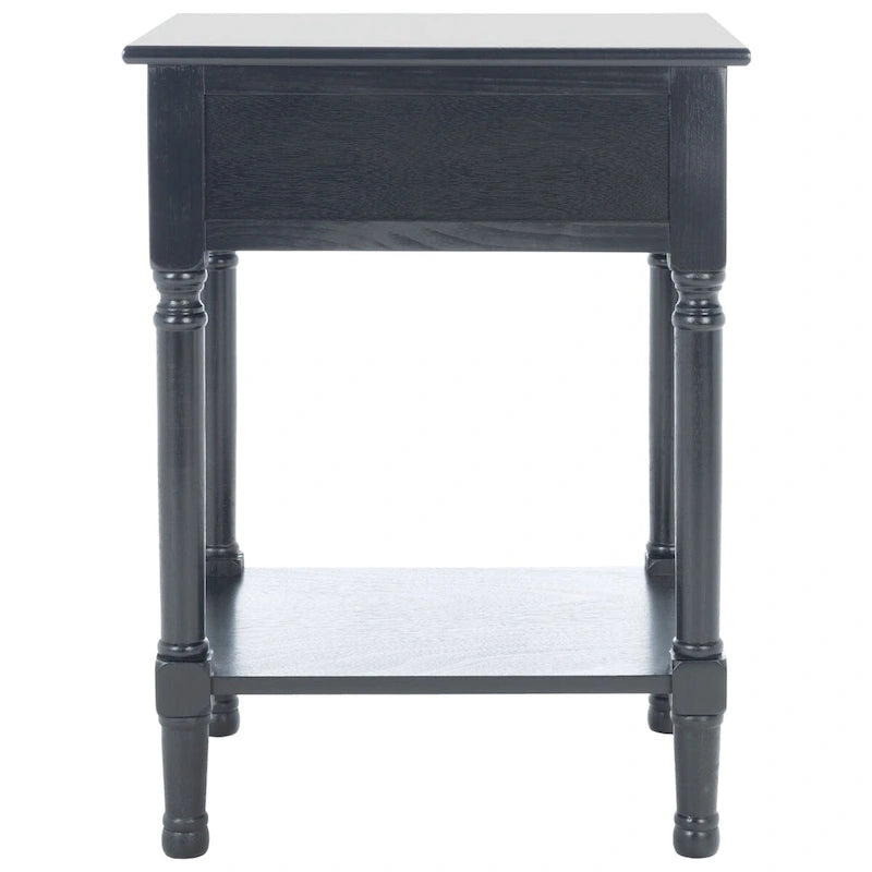 1-Drawer Lower Shelf Nightstand Accent Table - 19W x 15.8L x 26H