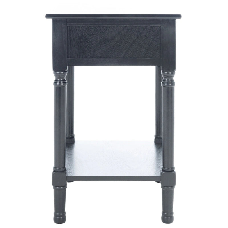 1-Drawer Lower Shelf Nightstand Accent Table - 19W x 15.8L x 26H