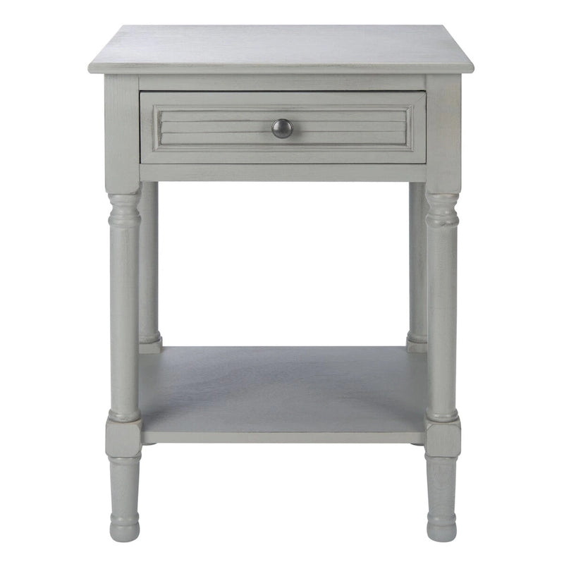 1-Drawer Lower Shelf Nightstand Accent Table - 19W x 15.8L x 26H