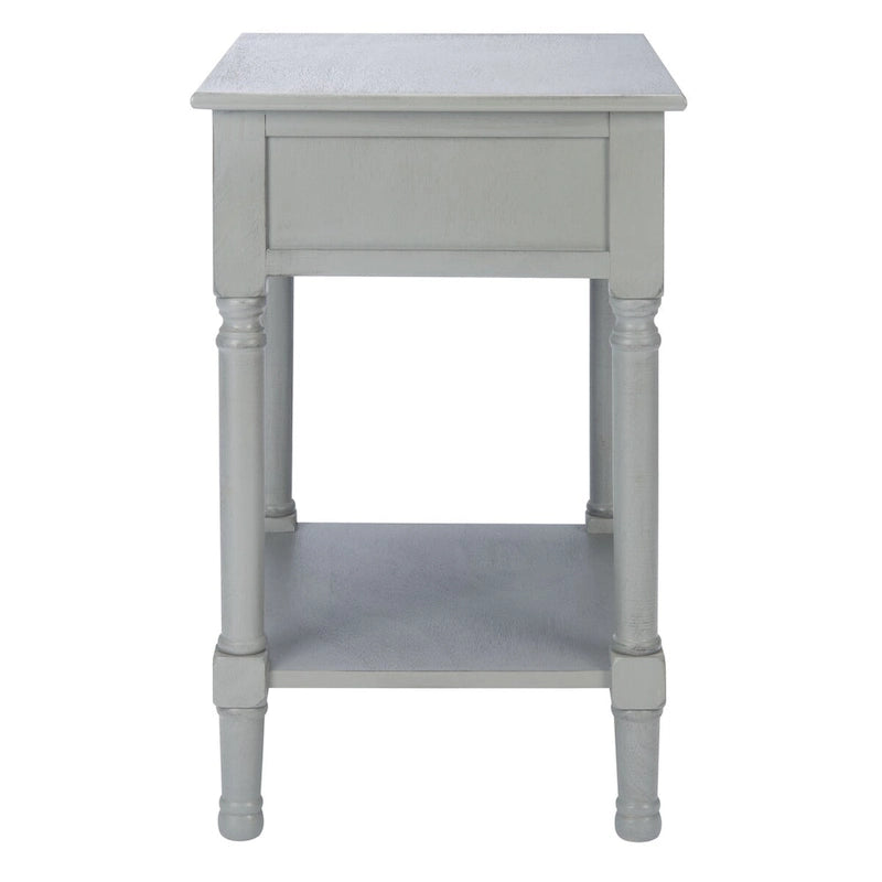 1-Drawer Lower Shelf Nightstand Accent Table - 19W x 15.8L x 26H
