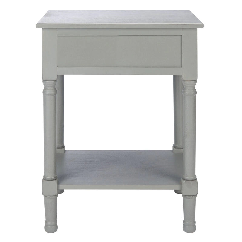 1-Drawer Lower Shelf Nightstand Accent Table - 19W x 15.8L x 26H