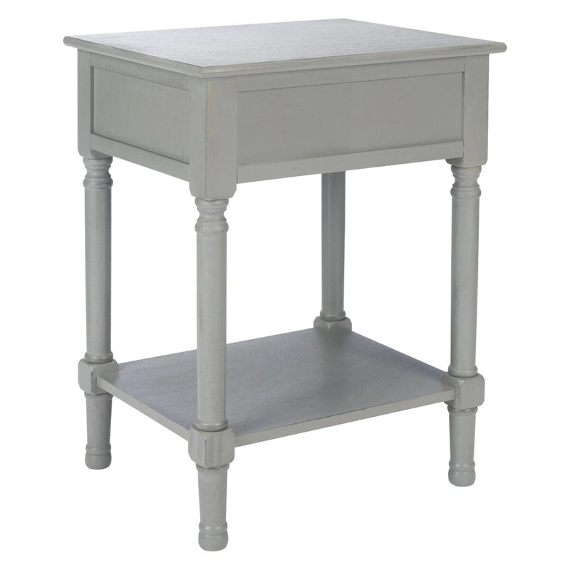 1-Drawer Lower Shelf Nightstand Accent Table - 19W x 15.8L x 26H