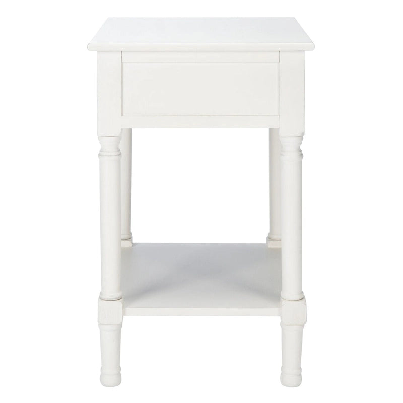 1-Drawer Lower Shelf Nightstand Accent Table - 19W x 15.8L x 26H
