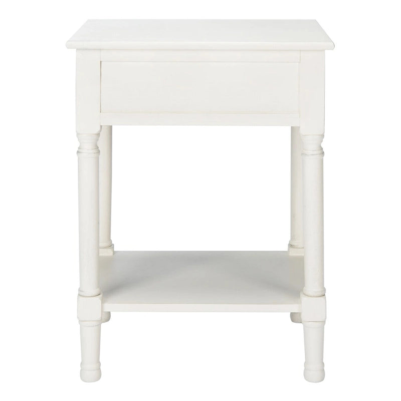 1-Drawer Lower Shelf Nightstand Accent Table - 19W x 15.8L x 26H