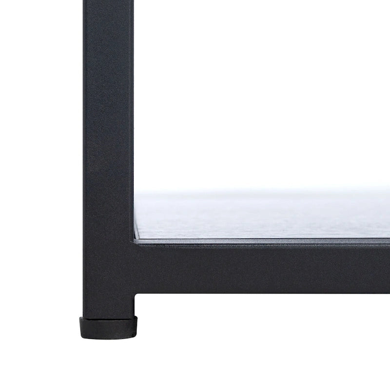Square Lower Shelf Accent End Table - 20" W x 20" D x 20" H