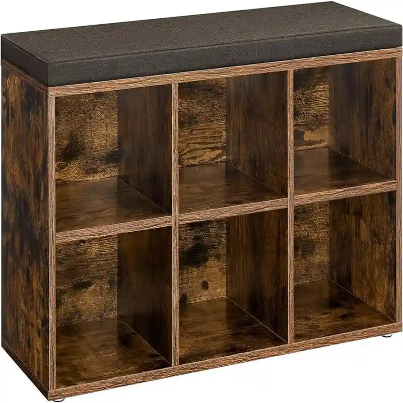 Shoe Storage Bench - 11.8"D x 34.2"W x 18.9"H