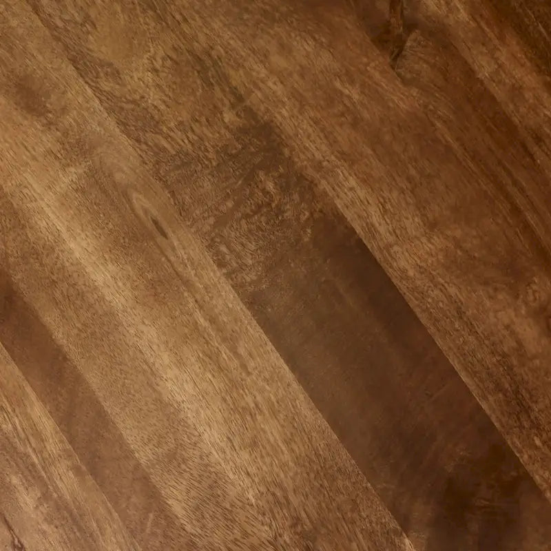40" Square Mango Wood Dining Table, Medium Brown