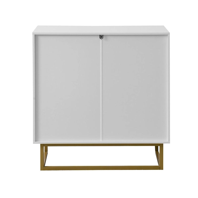 2-Door Buffet Sideboard Cabinet with Adjustable Shelf