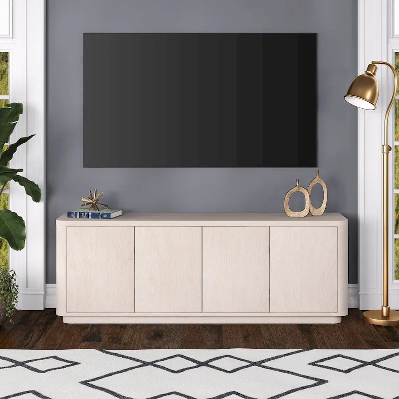 Meuble TV rectangulaire pour téléviseurs jusqu'à 75 po - 68 po de large