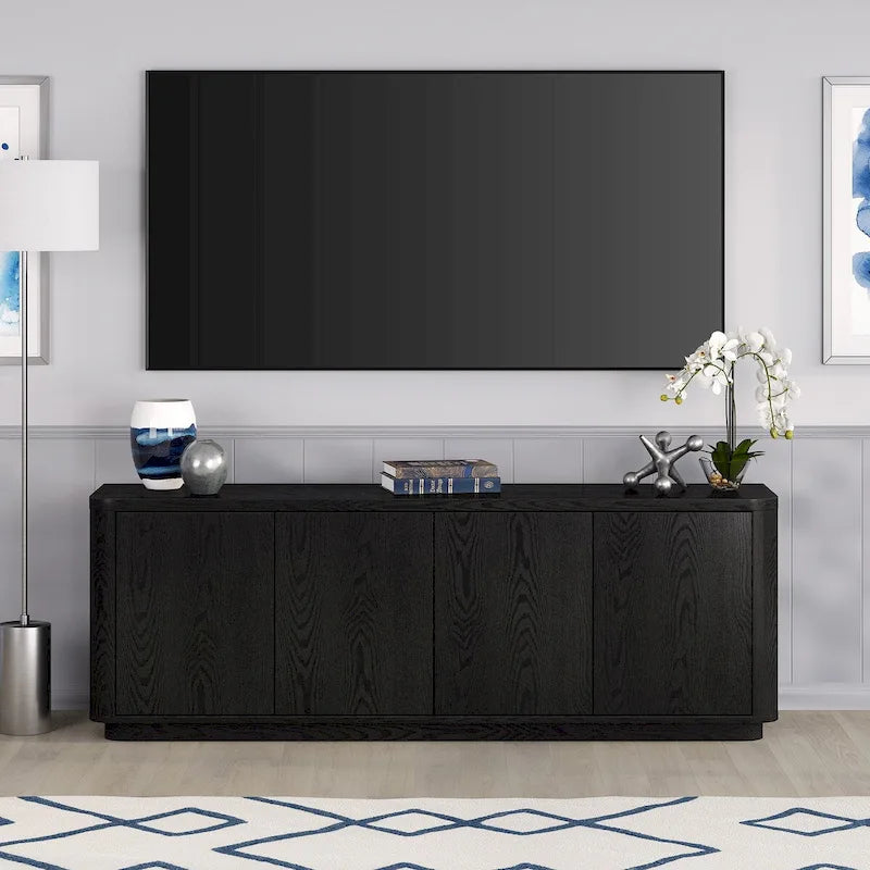 Meuble TV rectangulaire pour téléviseurs jusqu'à 75 po - 68 po de large