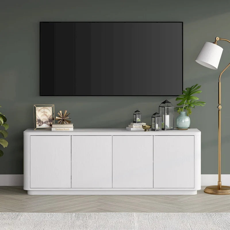 Meuble TV rectangulaire pour téléviseurs jusqu'à 75 po - 68 po de large