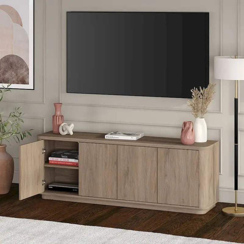 Rectangular TV Stand for TVs up to 75" - 68" Wide