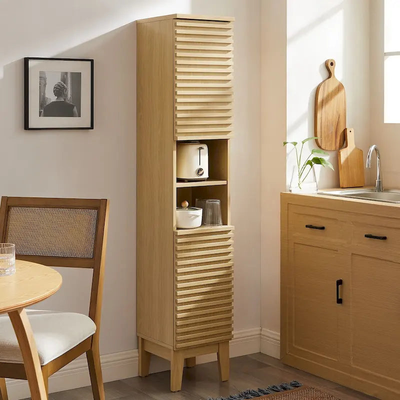 Tall Narrow Bathroom Storage Cabinet